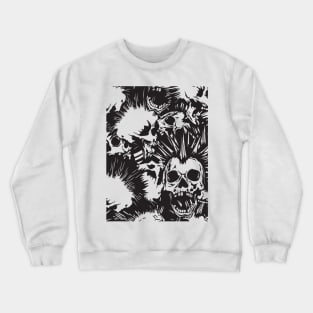 Halloween skulls Crewneck Sweatshirt